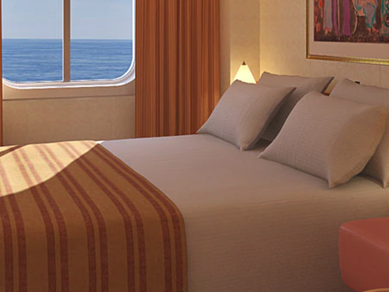 Interior with Window (Obstructed View)